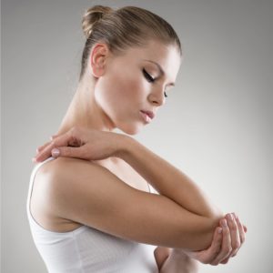 Woman with arm pain arterial TOS signs and symptoms