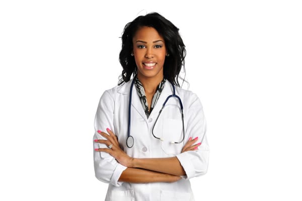 Female Young Black Doctor Arms Crossed Cropped Symptoms, Clinical Examination, Lab tests and Imaging Tests of Neurogenic TOS