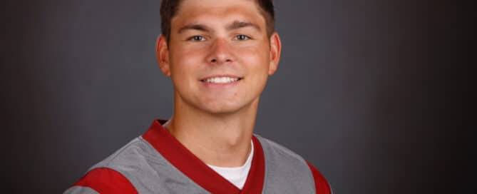 Jake Marcum elite swimmer with thoracic outlet syndrome